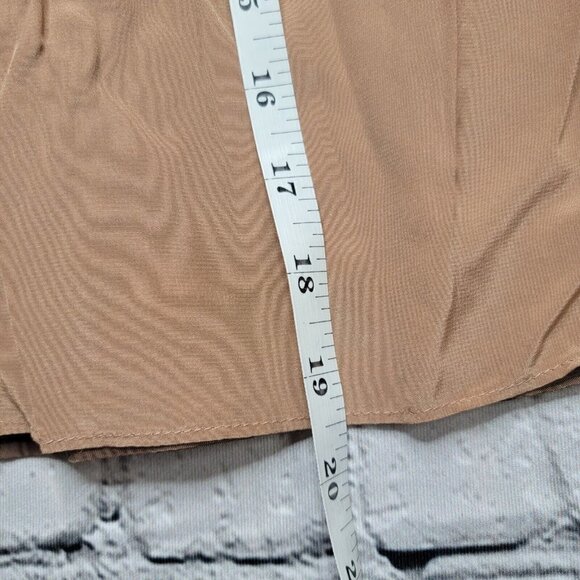 J Crew Silk Petal Mid Length Crepe De Chine A Line Skirt Size 4 - Picture 9 of 10